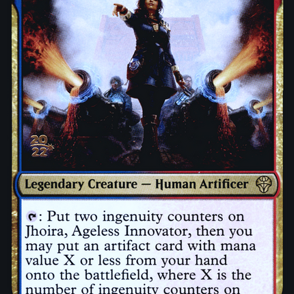 Jhoira, Ageless Innovator [Dominaria United Promos] Prerelease Foil