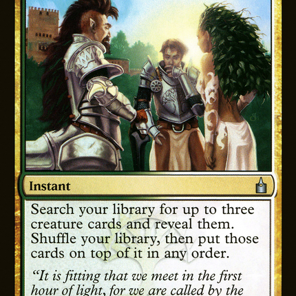Congregation at Dawn [Ravnica: City of Guilds]