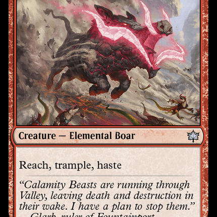 Quaketusk Boar [Bloomburrow] Foil