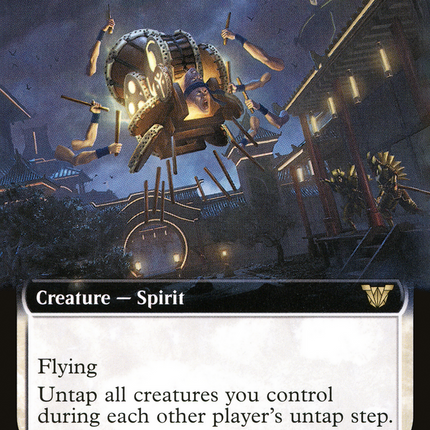 Drumbellower (Extended Art) [Neon Dynasty Commander]