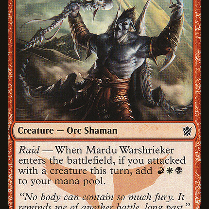 Mardu Warshrieker [The List]