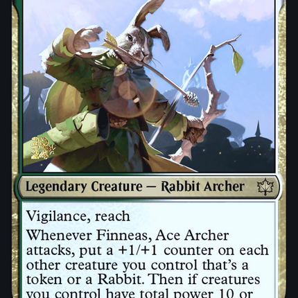 Finneas, Ace Archer [Bloomburrow Promos] Prerelease Foil