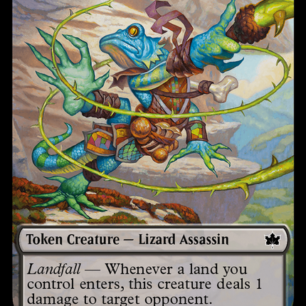 Iridescent Vinelasher [Bloomburrow Tokens]