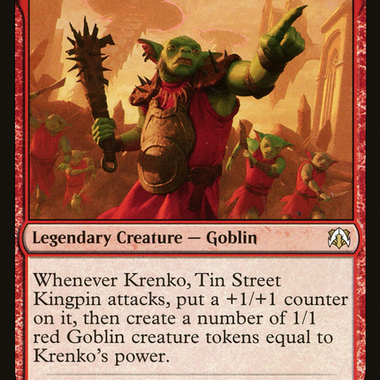 Krenko, Tin Street Kingpin [March of the Machine Commander]