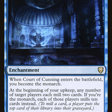 Court of Cunning [Commander Legends]