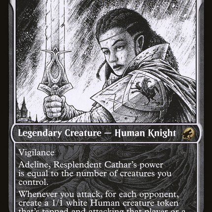 Adeline, Resplendent Cathar (Showcase) [Innistrad: Midnight Hunt]