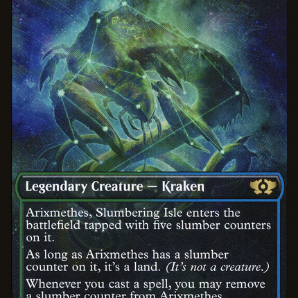 Arixmethes, Slumbering Isle (Showcase) [Multiverse Legends]