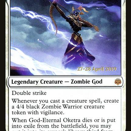 God-Eternal Oketra [War of the Spark Promos] Prerelease Foil