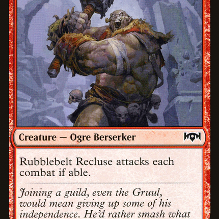 Rubblebelt Recluse [Ravnica Allegiance]