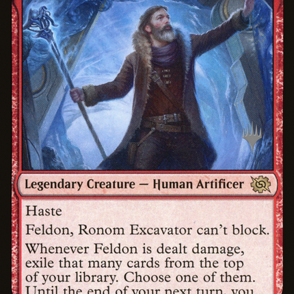 Feldon, Ronom Excavator [The Brothers' War Promos]
