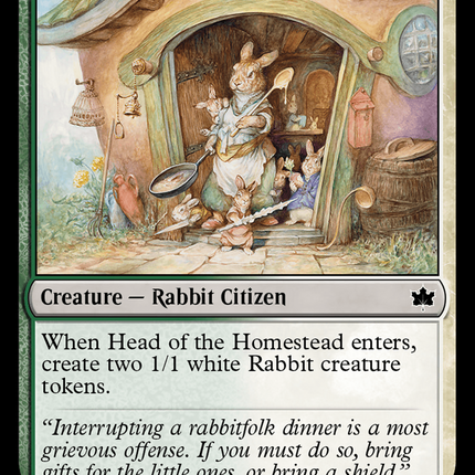 Head of the Homestead [Bloomburrow] Foil