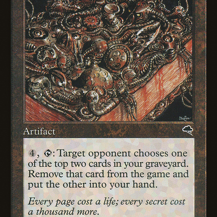 Phyrexian Grimoire (301) [Tempest]