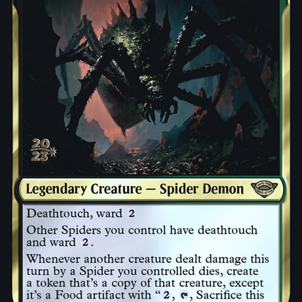 Shelob, Child of Ungoliant [Tales of Middle-earth Promos] Prerelease Foil