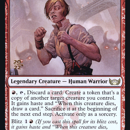Jaxis, the Troublemaker [Streets of New Capenna Promos] Prerelease Foil