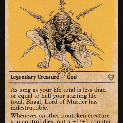 Bhaal, Lord of Murder (Showcase) [Commander Legends: Battle for Baldur's Gate]