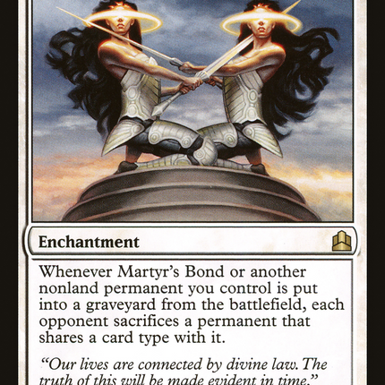 Martyr's Bond [Commander 2011]