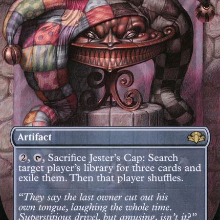 Jester's Cap (Borderless) [Dominaria Remastered]