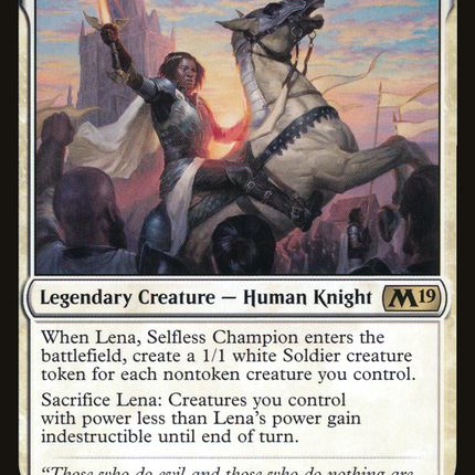 Lena, Selfless Champion [Core Set 2019]