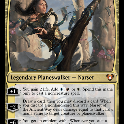 Narset of the Ancient Way [Commander Masters]