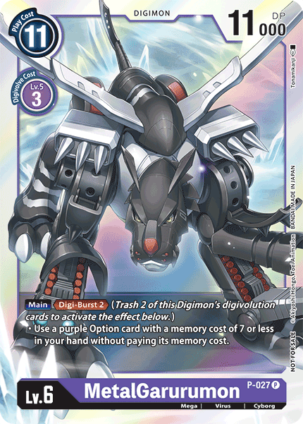 MetalGarurumon [P-027] [Promotional Cards] – Dark Fox TCG
