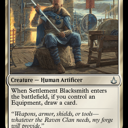 Settlement Blacksmith [Assassin's Creed]