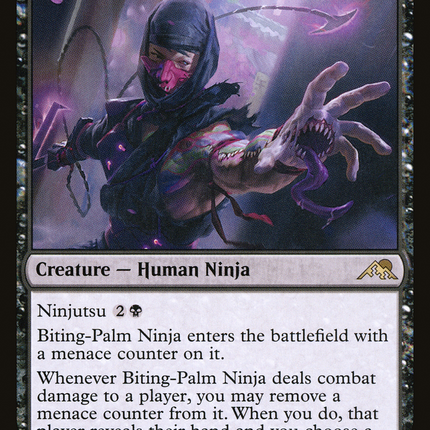 Biting-Palm Ninja [Kamigawa: Neon Dynasty]