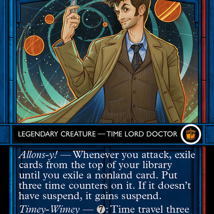 The Tenth Doctor (Showcase) (Borderless) [Doctor Who]