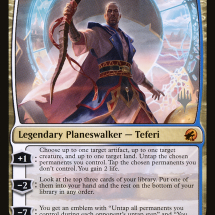 Teferi, Who Slows the Sunset [Innistrad: Midnight Hunt Promos]
