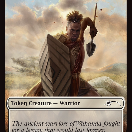 Warrior (Borderless) [Secret Lair Drop] Foil