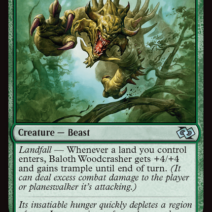 Baloth Woodcrasher [Foundations Jumpstart]