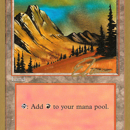 Mountain (ET375) [Pro Tour Collector Set]