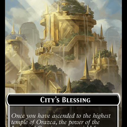 City's Blessing [Bloomburrow Commander Tokens]