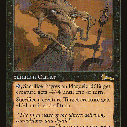 Phyrexian Plaguelord [Urza's Legacy]