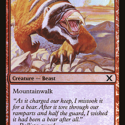 Rock Badger [Tenth Edition] Foil