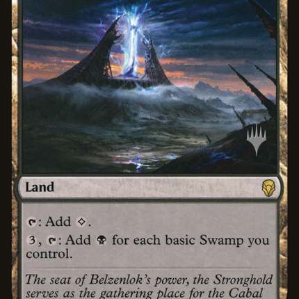 Cabal Stronghold [Dominaria Promos]