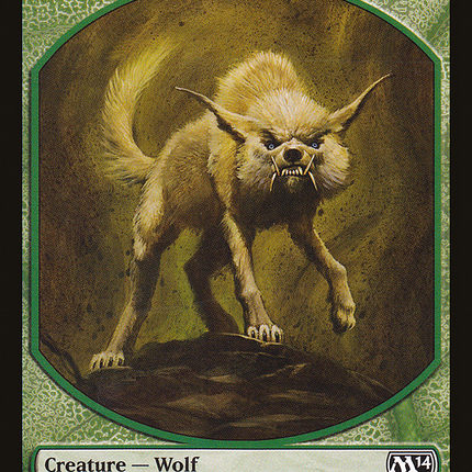 Wolf [Magic 2014 Tokens]