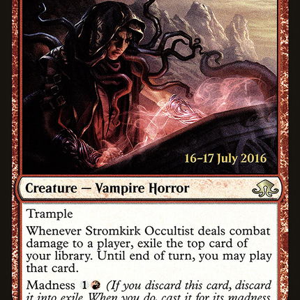 Stromkirk Occultist [Eldritch Moon Promos] Prerelease Foil