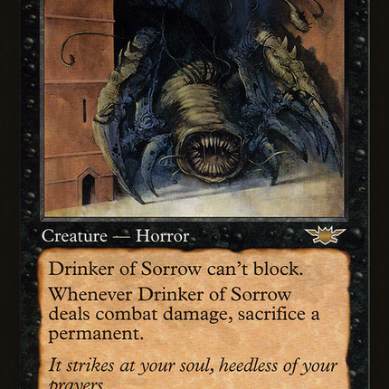Drinker of Sorrow (Retro) [The List]