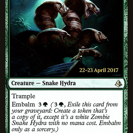 Honored Hydra [Amonkhet Promos] Prerelease Foil