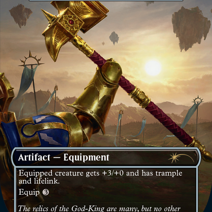Loxodon Warhammer (Borderless) [Secret Lair Drop]
