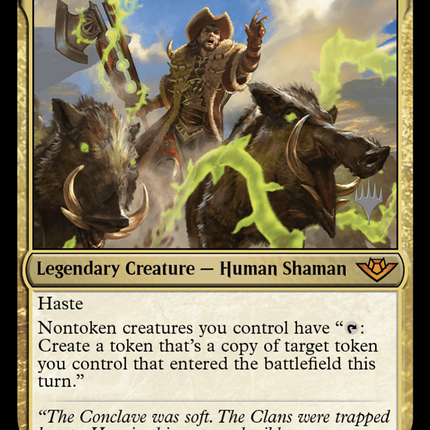 Ghired, Mirror of the Wilds [Outlaws of Thunder Junction Promos] Foil