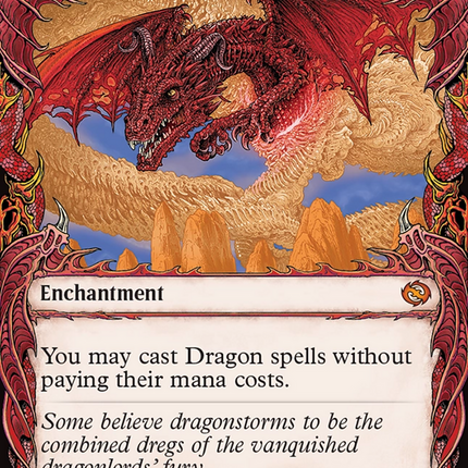 Dracogenesis (0300) (Showcase) [Tarkir: Dragonstorm] Foil