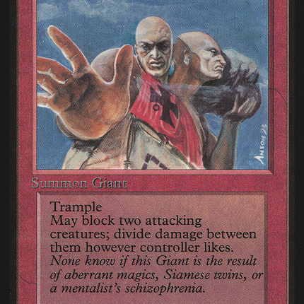 Two-Headed Giant of Foriys [Limited Edition Beta]