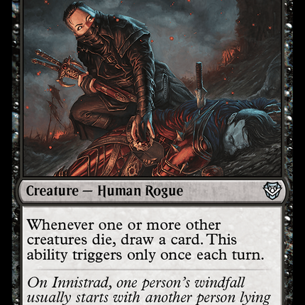 Morbid Opportunist [Outlaws of Thunder Junction Commander]