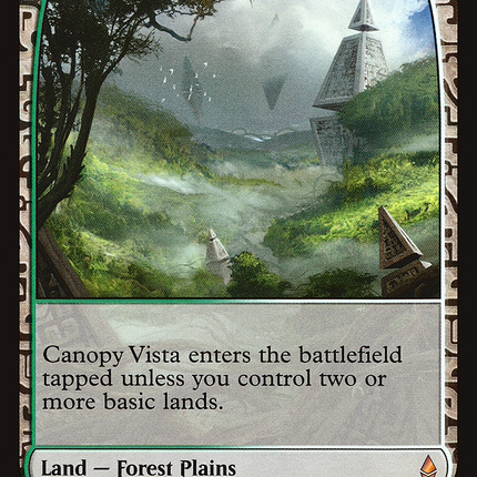Canopy Vista [Zendikar Expeditions] Foil