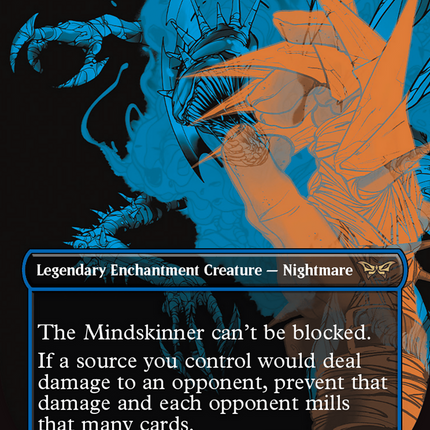 The Mindskinner (Borderless) [Duskmourn: House of Horror]
