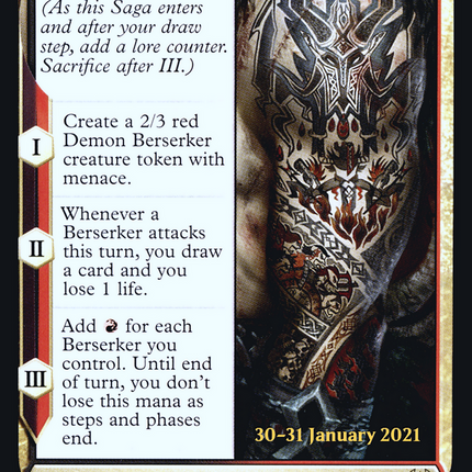 The Bloodsky Massacre [Kaldheim Promos] Prerelease Foil