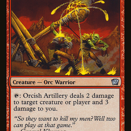 Orcish Artillery [Ninth Edition]