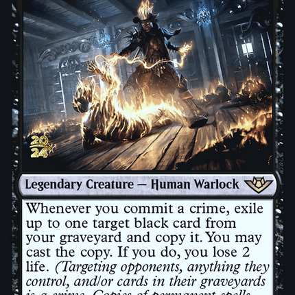Kaervek, the Punisher [Outlaws of Thunder Junction Promos] Prerelease Foil
