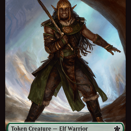 Elf Warrior [Foundations Tokens]